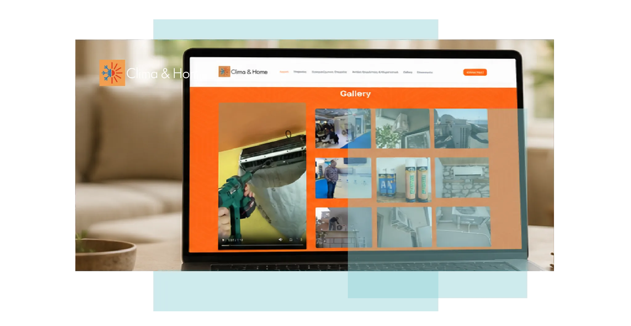 Air-conditioning and heating service presentation