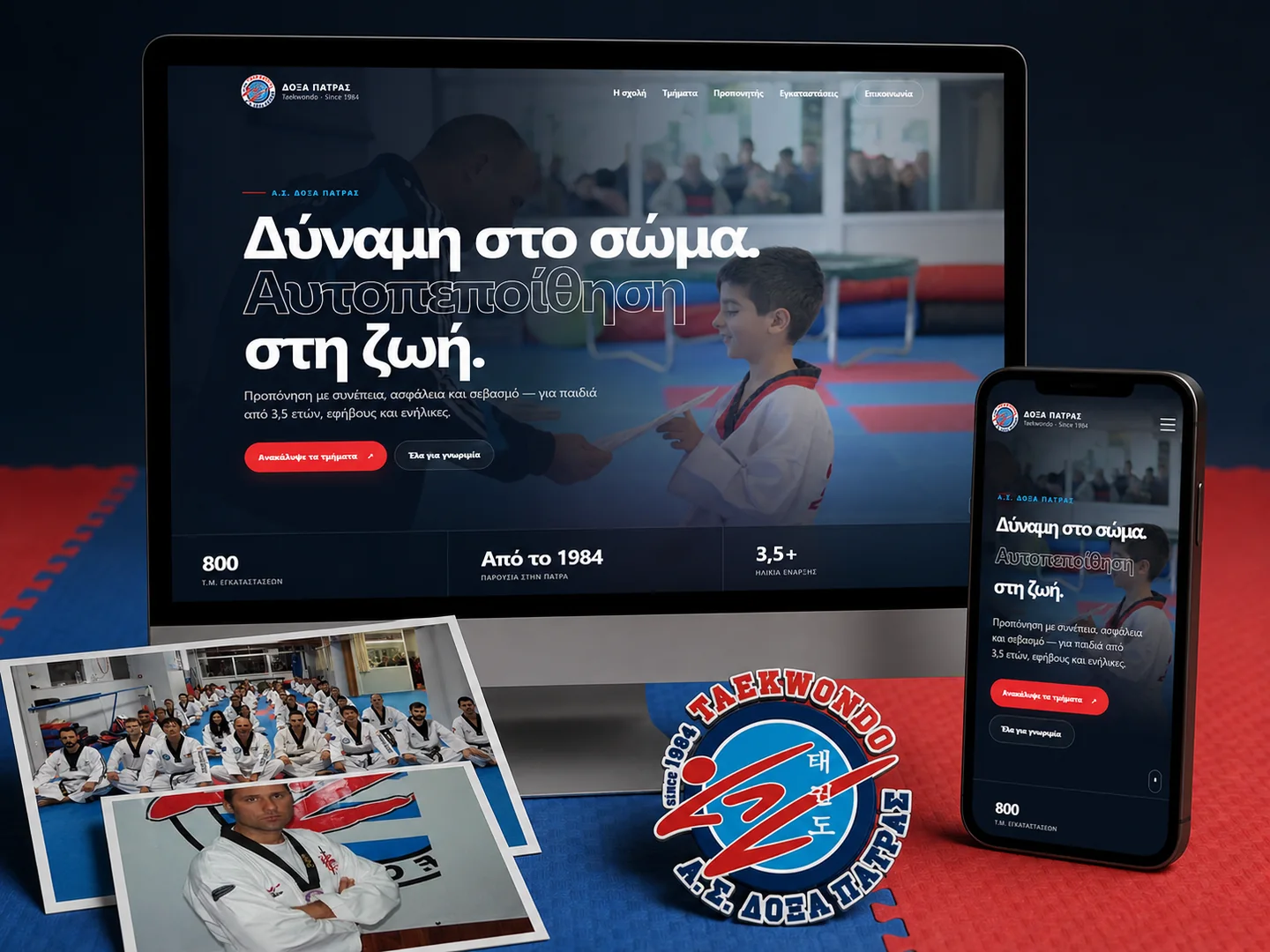 Authentic club identity and photography