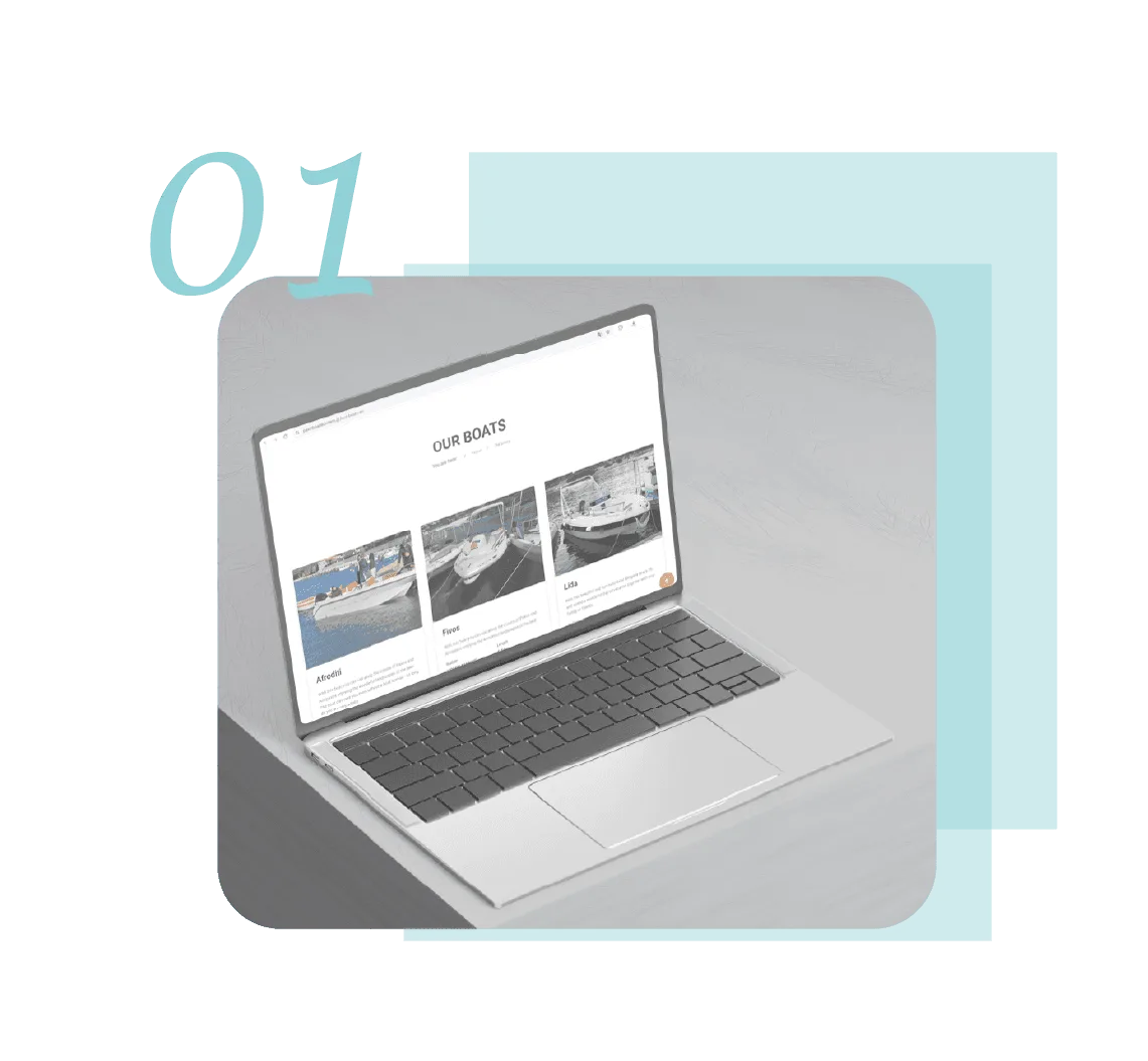 Αναλυτική παρουσίαση σκαφών στο GK Boats website