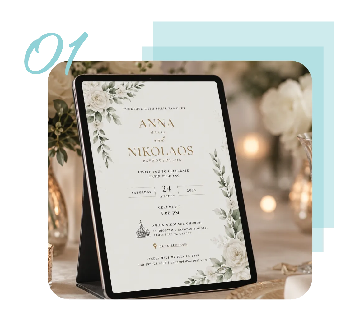 Προσωποποιημένο RSVP flow για καλεσμένους