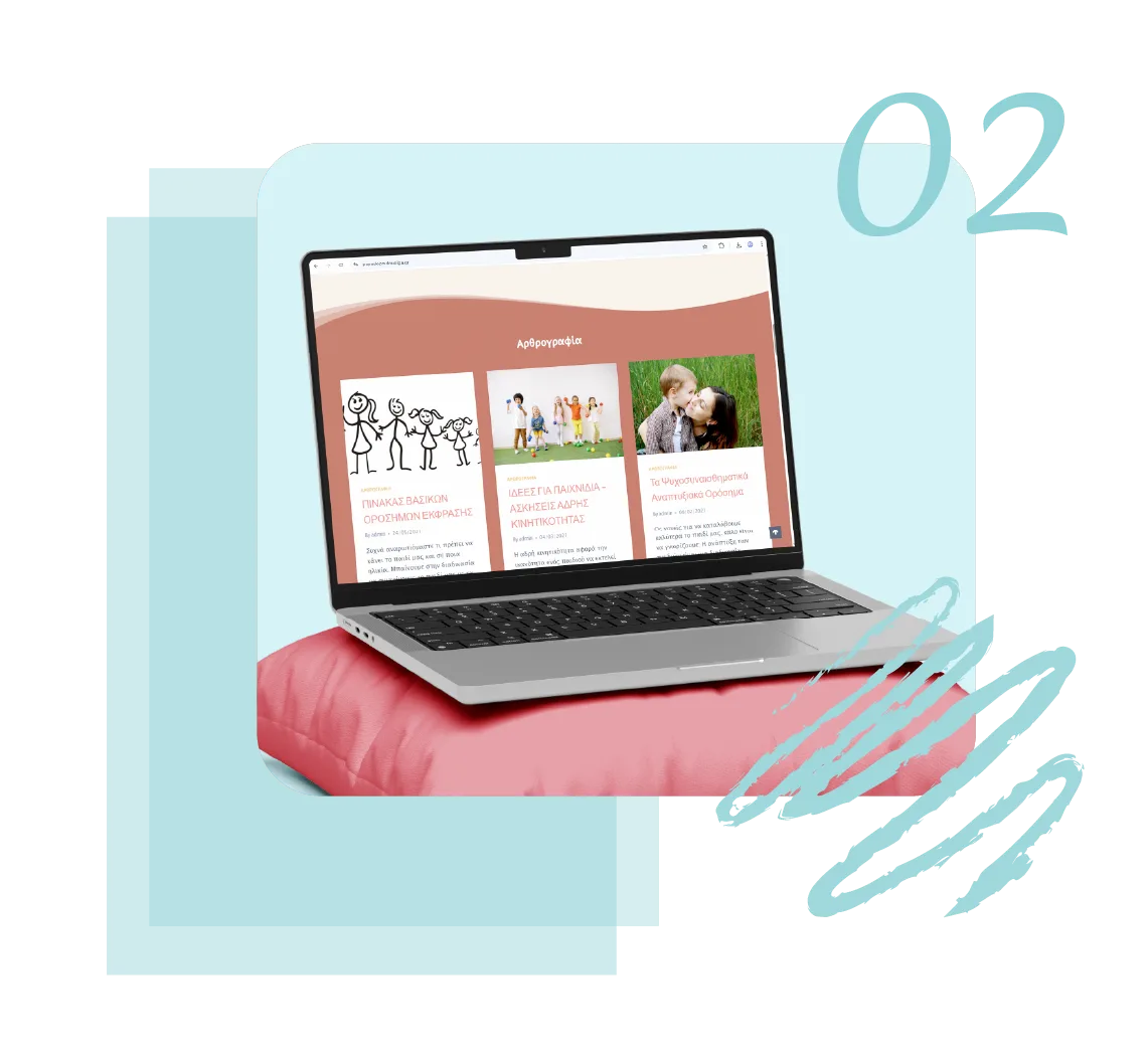 WordPress content management for the centre