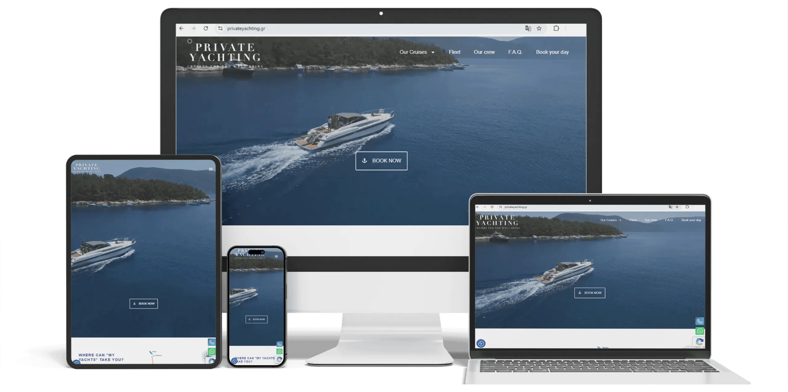 Private Yachting — προεπισκόπηση έργου
