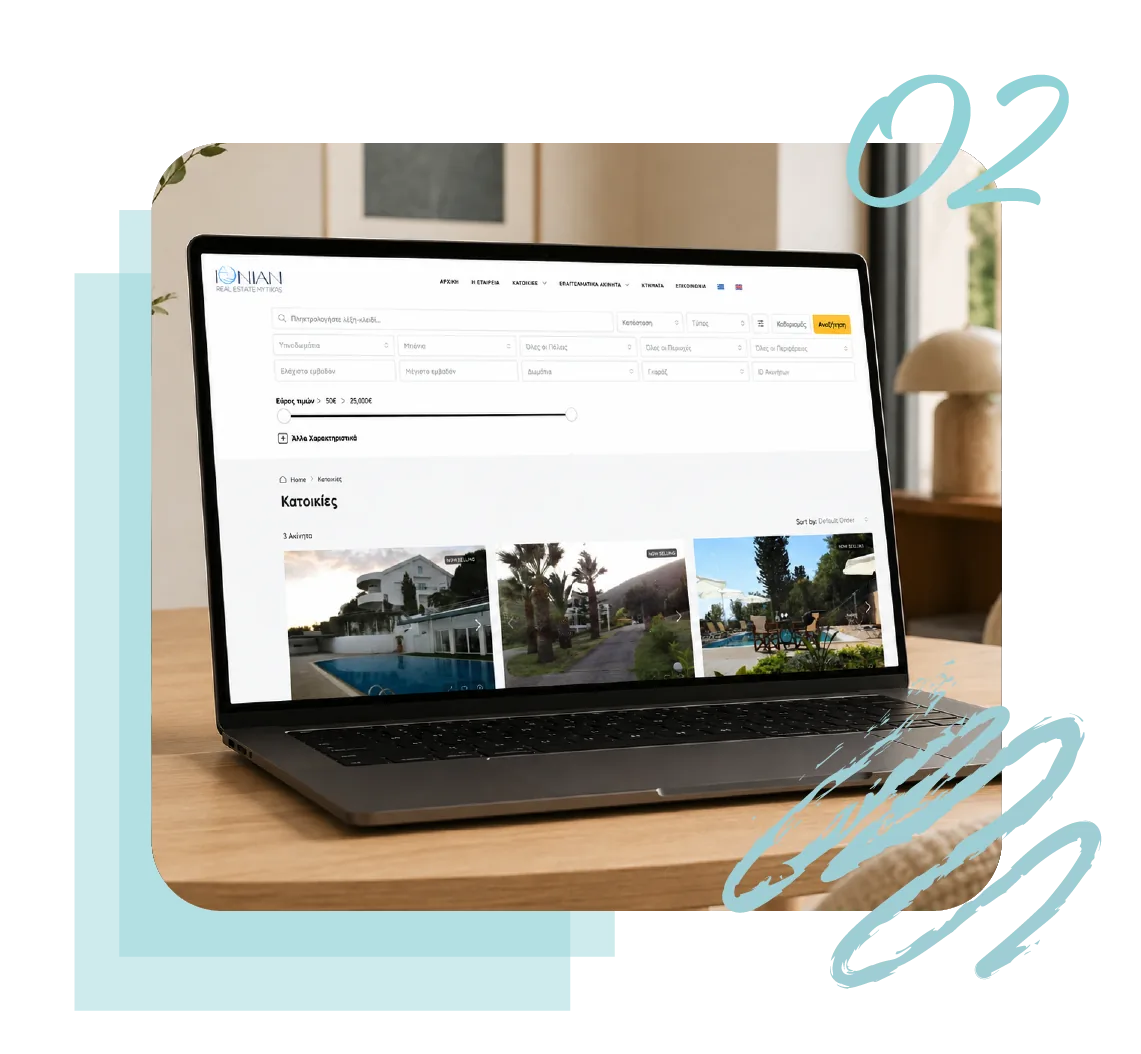 Contact and property enquiry journey