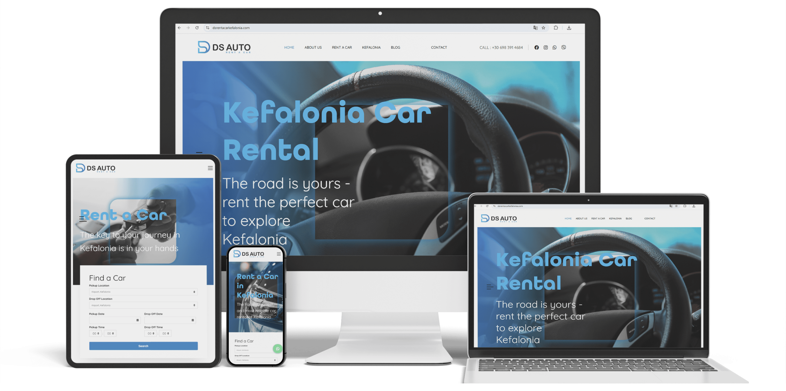 DS Auto κατασκευη ιστοσελιδας
