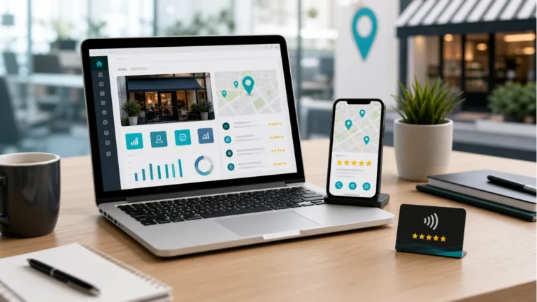 Local SEO για επιχειρήσεις με website, Google Business Profile, κριτικές και QR/NFC