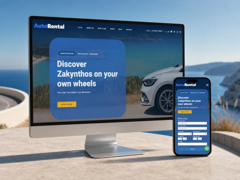 Autorental Zante — case study