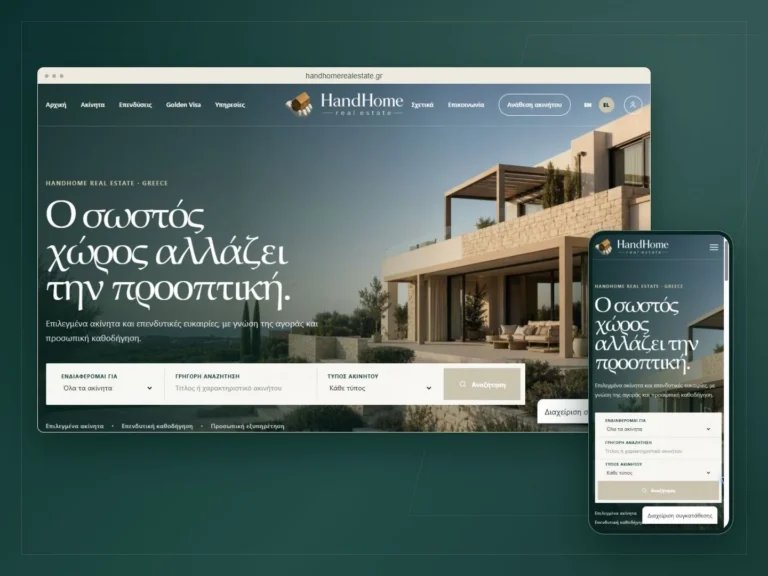 HandHome Real Estate — case study